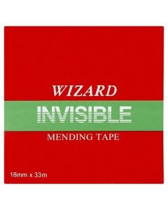 ValueX Wizard Invisible Tape 19mmx33m Clear (Pack 8) - 22130