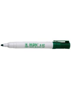 ValueX Whiteboard Marker Bullet Tip 2mm Line Green (Pack 10) - K40-04