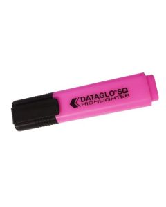 ValueX Flat Barrel Highlighter Pen Chisel Tip 1-5mm Line Pink (Pack 10) - 791008