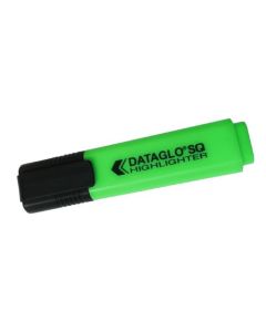 ValueX Flat Barrel Highlighter Pen Chisel Tip 1-5mm Line Green (Pack 10) - 791004