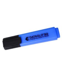 ValueX Flat Barrel Highlighter Pen Chisel Tip 1-5mm Line Blue (Pack 10) - 791003