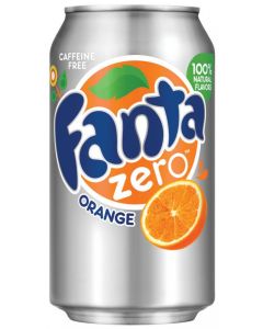 Fanta Zero Drink Can 330ml (Pack 24) 402039OP