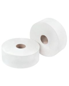 ValueX Jumbo Toilet Roll 2 Ply 300m White (Pack 6) 1105119