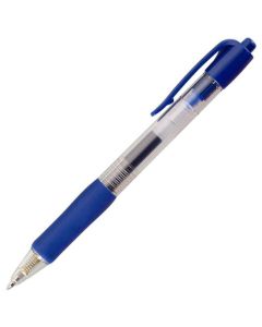 ValueX Retractable Gel Rollerball Pen 0.7mm Line Blue (Pack 10) - K3-03