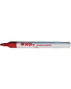 ValueX Whiteboard Marker Bullet Tip 2mm Line Red (Pack 10) - 871002