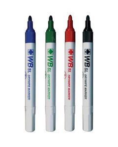 ValueX Whiteboard Marker Bullet Tip 2mm Line Assorted Colours (Pack 10) - 8710MIXED