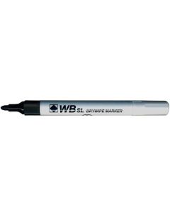 ValueX Whiteboard Marker Bullet Tip 2mm Line Black (Pack 100) - 8710PK100