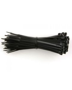 ValueX Cable Ties 100x2.5mm Black (Pack 100) - 4CAB100
