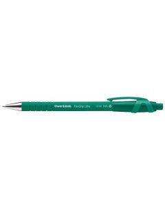 Paper Mate Flexgrip Ultra Retractable Ballpoint Pen 1.0mm Tip 0.5mm Line Green (Pack 12) - S0190453