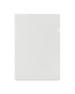 ValueX Cut Flush Folder Polypropylene A4 100 Micron Orange Peel Clear (Pack 100) - 8020638