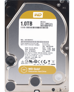 1TB WD Gold 3.5 Inch SATA 6Gbs Int HDD