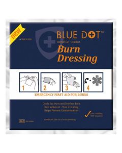 Blue Dot Burn Dressing 100x100mm (Pack 10) - 1047199
