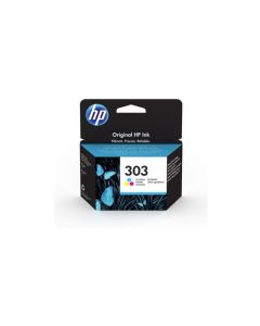 HP 303 Tricolour Standard Capacity Ink Cartridge 4ml for HP ENVY Photo 6230/7130/7830 series - T6N01AE