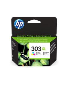 HP 303XL Tricolour High Yield Ink Cartridge 10ml for HP ENVY Photo 6230/7130/7830 series - T6N03AE