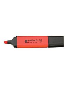 ValueX Flat Barrel Highlighter Pen Chisel Tip 1-5mm Line Red (Pack 10) - 791002
