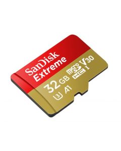 Sandisk Extreme microSDHC 32GB Memory Card and Adapter