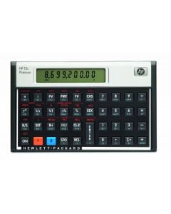 HP 10 Digit Financial Calculator Black HP-12C PLATINUM