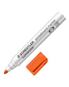 Staedtler Lumocolor Whiteboard Marker Bullet Tip 2mm Line Orange (Pack 10) - 351-4