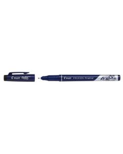 Pilot FriXion Erasable Fineliner Pen 1.3mm Tip 0.45mm Line Black (Pack 12) - 4902505560484