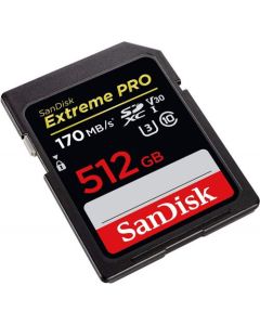 512GB Sandisk Extreme Pro V30 SDXC