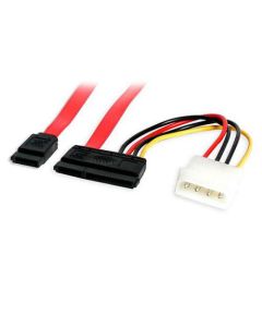 StarTech.com 18in SATA Data Cable with LP4 Adapter