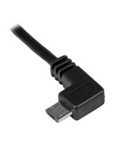StarTech.com 1M A To Left Angle Micro USB Cable