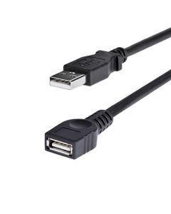 StarTech.com 6 ft Black USB 2.0 Extension Cable