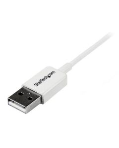 StarTech.com 1m USB A to Micro B White Cable