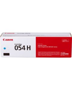 Canon 054HC Cyan High Capacity Toner Cartridge 2.3k pages - 3027C002