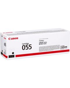 Canon 055BK Black Standard Capacity Toner Cartridge 2.3k pages - 3016C002
