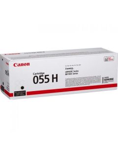 Canon 055HBK Black High Capacity Toner Cartridge 7.6k pages - 3020C002