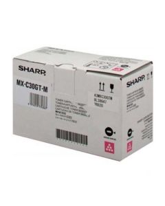 Sharp Magenta Toner Cartridge 6k pages - MXC30GTM