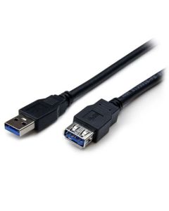 StarTech.com 2m Black SuperSpeed USB 3.0 Extension Cable A to A Male to Female