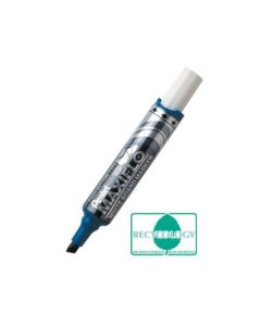 Pentel Maxiflo Whiteboard Marker Chisel Tip 1.5-6.2mm Line Blue (Pack 12) - MWL6-CO