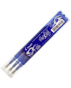 Pilot FriXion Ball/Clicker Pen Refill 0.5mm Tip Blue (Pack 3) - 77300303
