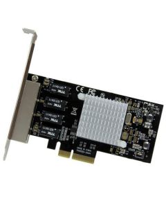 StarTech.com 4 Port Gbit Ethernet Network Card PCIe