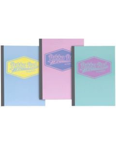 Pukka Pad A4 Refill Pad Ruled 160 Pages Pastel Blue/Pink/Mint (Pack 3) - 8902-PST