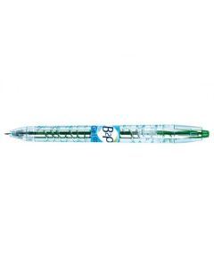 Pilot Begreen B2P Retractable Gel Rollerball Pen Recycled 0.7mm Tip 0.39mm Line Green (Pack 10) - 4902505377471