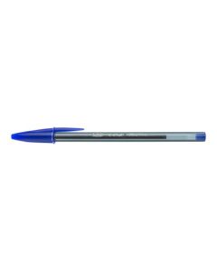 Bic Cristal Exact Ballpoint Pen 0.7mm Tip 0.28mm Line Blue (Pack 20) - 992605