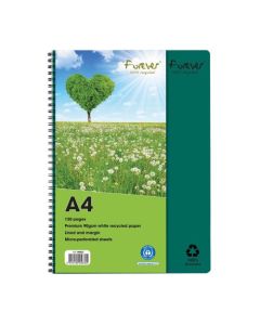 Forever Notebook A4 Green PK5