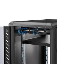 StarTech.com 1U 4-Post Adjustable Server Rack Mount Shelf - 330lbs 150kg