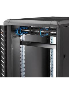 StarTech.com 19in 1U Fixed Server Rack Cabinet Shelf