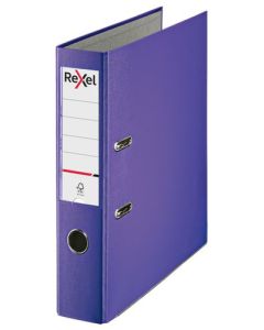 Rexel Lever Arch File Polypropylene ECO A4 75mm Purple 2115716