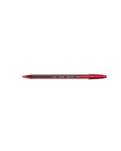 Bic Cristal Exact Ballpoint Pen 0.7mm Tip 0.28mm Line Red (Pack 20) - 992604