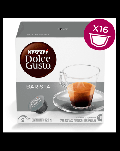 Nescafe Dolce Gusto Espresso Coffee Barista 16 Capsules (Pack 3) - 12393714