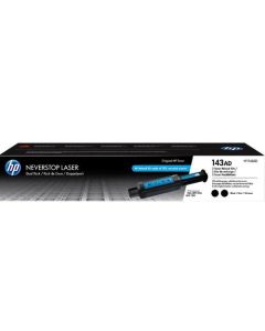 HP 143AD Neverstop Black Standard Capacity Toner 2.5K pages 2 pack for HP Neverstop 1000 / 1200 series - W1143AD