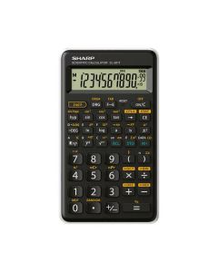 Sharp EL501 12 Digit Scientific Calculator Black/White SH-EL501TBWH