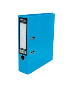 Pukka Brights Lever Arch File Laminated Paper on Board A4 70mm Spine Width Light Blue (Pack 10) - BR-7761