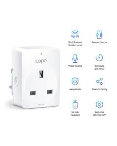 TP-Link Tapo Mini Smart WiFi SocketTwin Pack