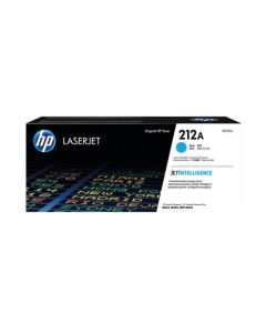 HP 212A  Cyan High Yield Standard Capacity Toner Cartridge 4.5K pages HP Colour LaserJet Enterprise M555 / M554 / M578 series - W2121A